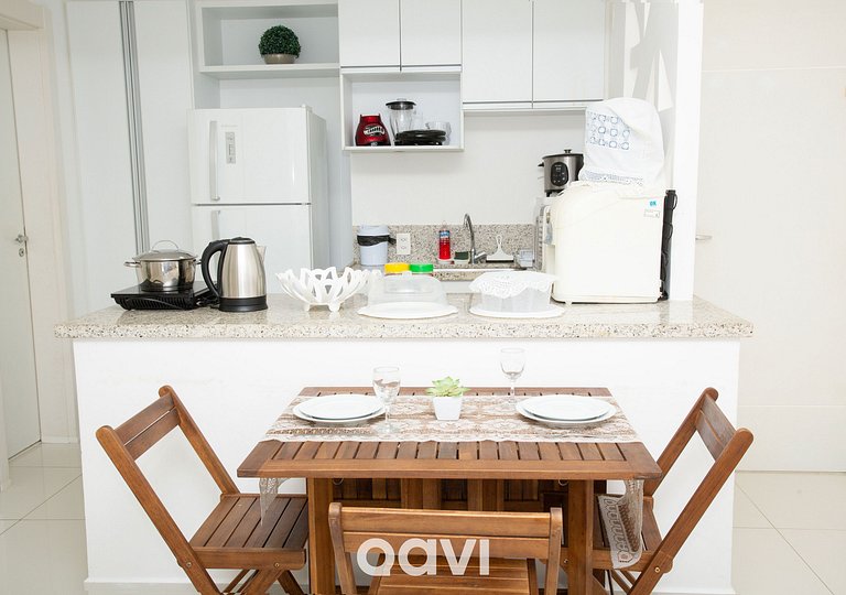 Qavi - Flat Resort Beira Mar Cotovelo #InMare322