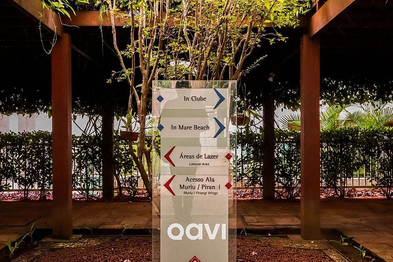 Qavi - Flat Resort Beira Mar Cotovelo #InMare322