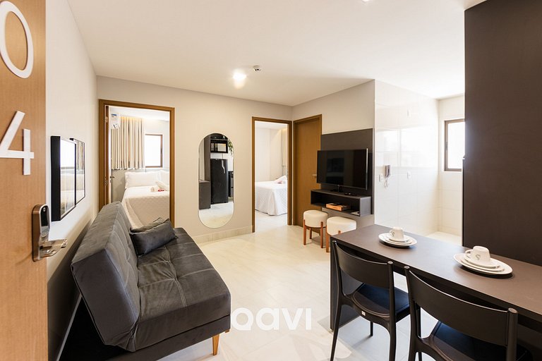 Apartamento Superior 02 Quartos #Gaudium