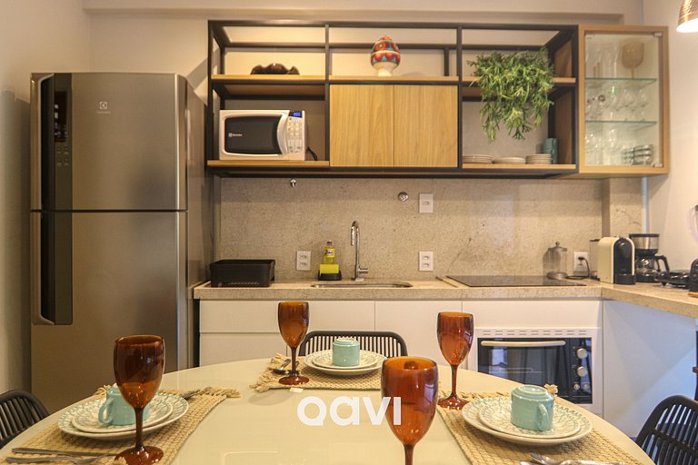 Qavi - Flat completo com duas suítes #IledePipa