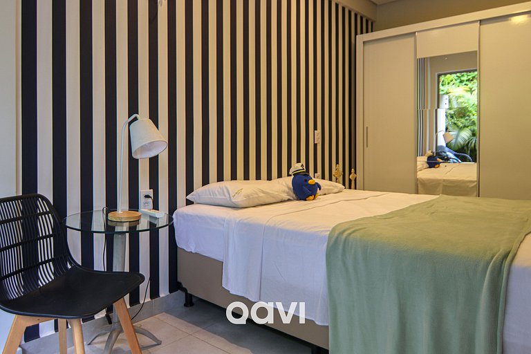 Qavi - Flat completo com duas suítes #IledePipa
