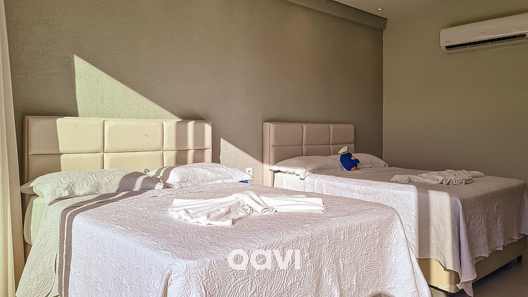 Qavi - Flat com varanda privativa #IledePipa