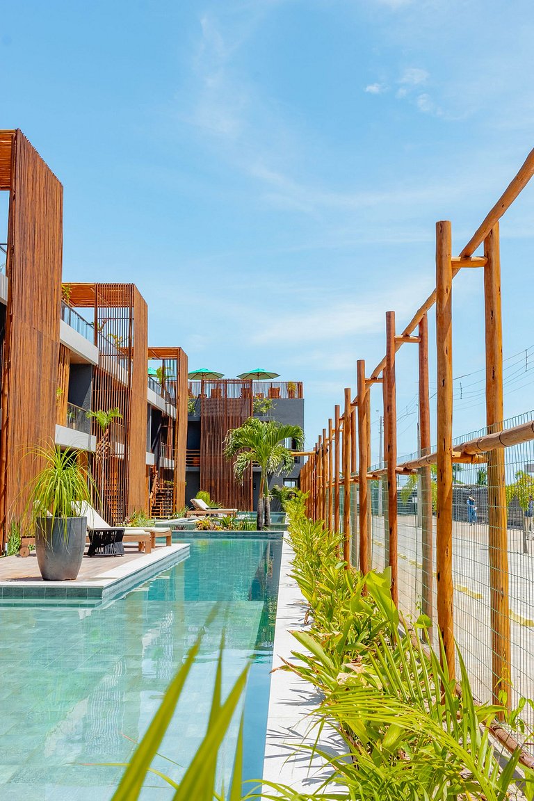 Apartamento com Piscina no Essence by Qavi