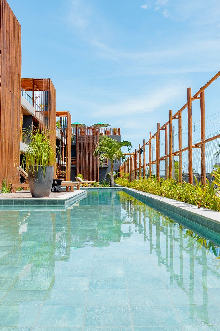 Apartamento com Piscina no Essence by Qavi