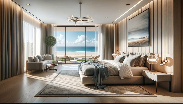 Apartamento Maginfico - Vista Para o Mar