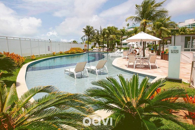Qavi - Flat Resort Beira Mar Cotovelo #InMare133