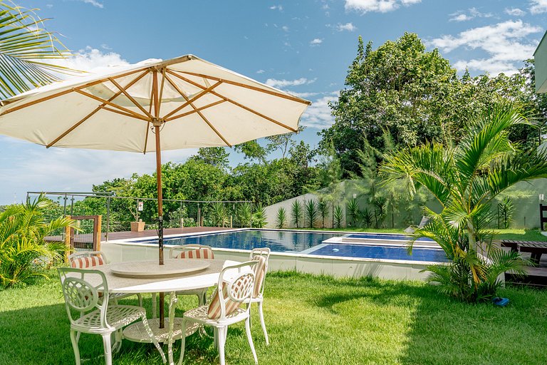 Casa Taiyo em Pipa por Quarto à vista