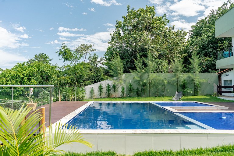 Casa com Piscina em Pipa no Flores da Mata by Qavi