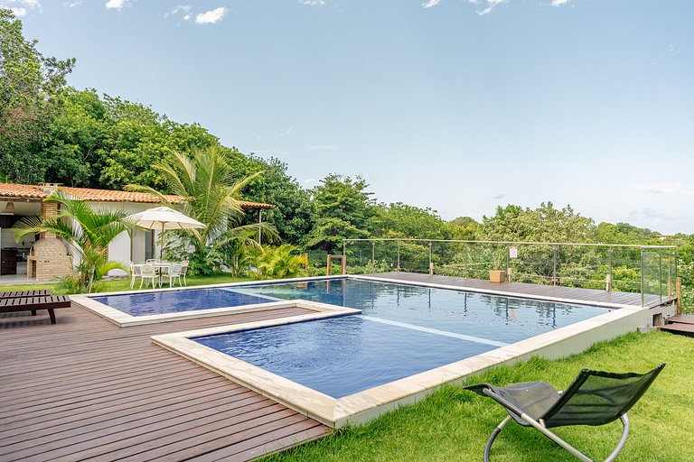 Casa Taiyo em Pipa por Quarto à vista