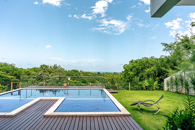 Casa Taiyo em Pipa por Quarto à vista