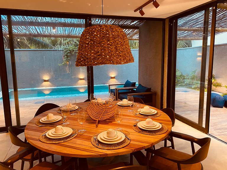 Casa Sofisticada com Piscina em Milagres by Qavi