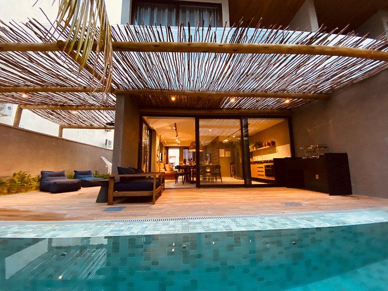 Casa Sofisticada com Piscina em Milagres by Qavi