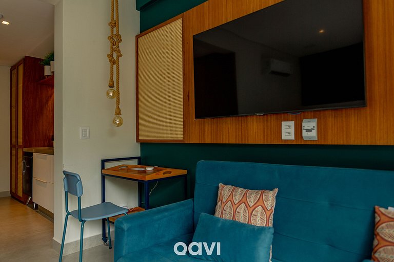 Qavi - Flat luxuoso com varanda #ÎledePipa