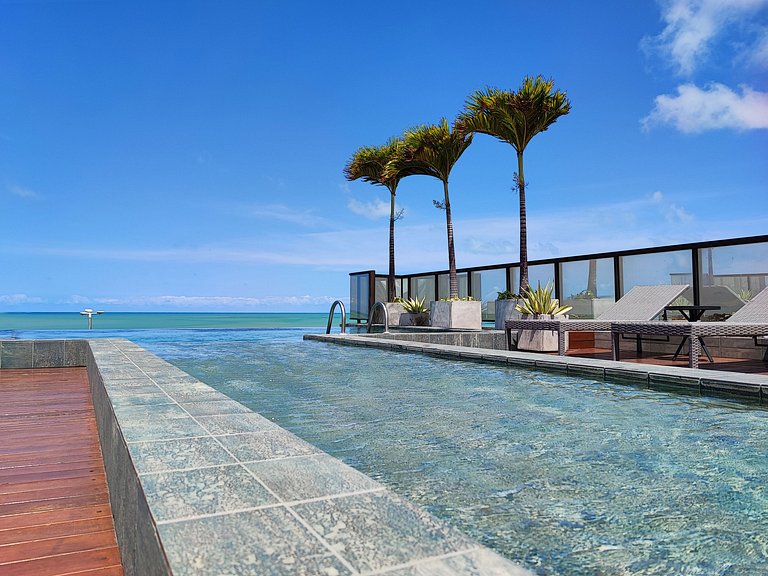 Studio em Prédio Vista Mar Manaíra Arpoar by Qavi