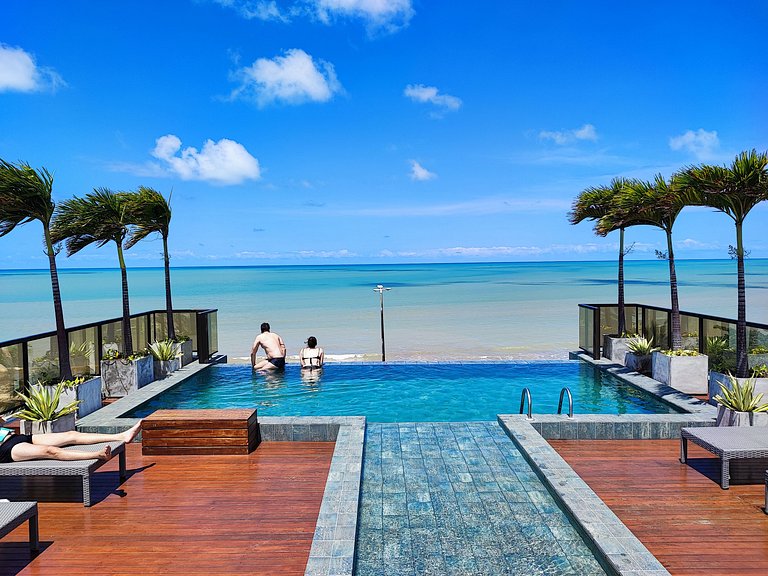 Studio em Prédio Vista Mar Manaíra Arpoar by Qavi