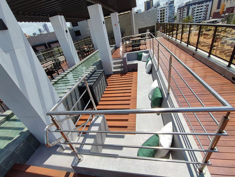 Flat em Prédio Vista Mar em Manaíra Arpoar by Qavi