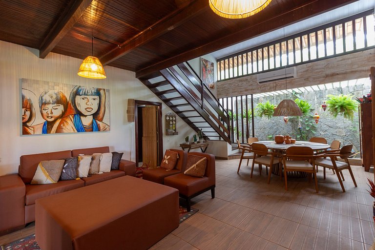 Qavi - Casa Santorini com acesso à praia.