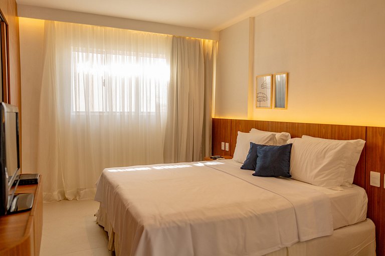 Flats no VIP Praia Hotel - 206 e 207