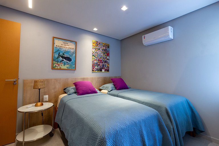 Qavi - Triplex com piscina a 250m praia do Patacho