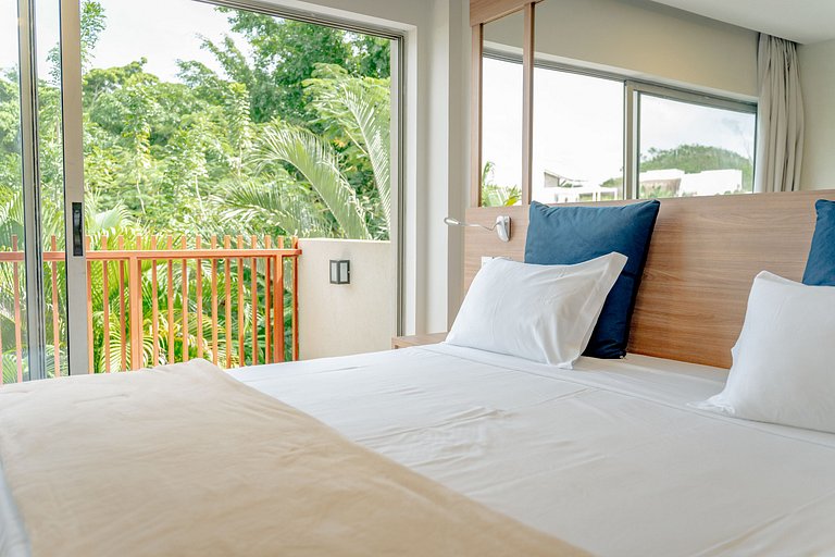 Qavi - Fully equipped flat with two suites and a private bal