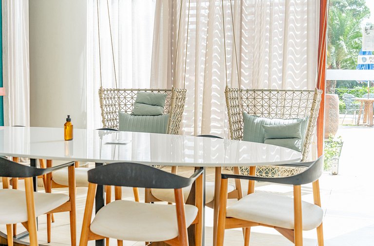 Apartamento de dois quartos no Ile de Pipa