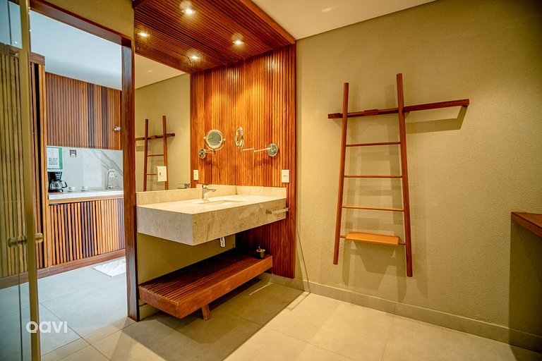Flat Ile de Pipa Deck Molhado Bali by QAVI