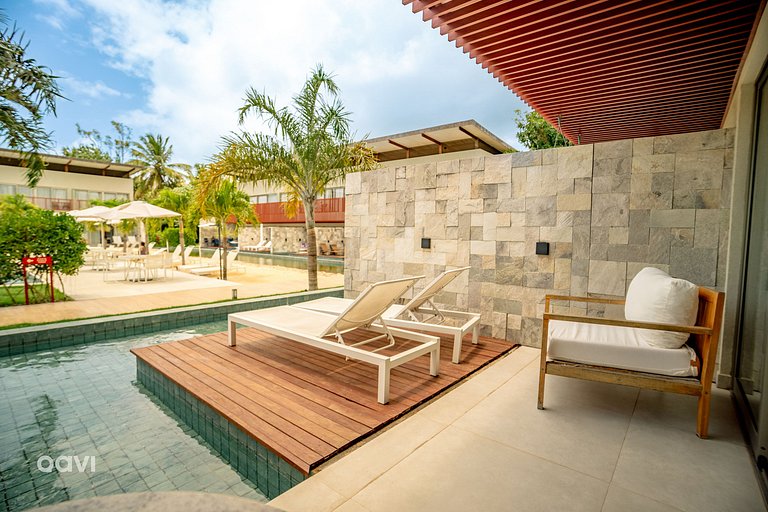 Flat Ile de Pipa Deck Molhado Bali by QAVI