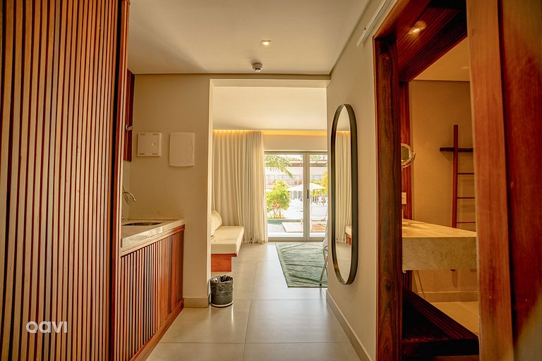Flat Ile de Pipa Deck Molhado Bali by QAVI