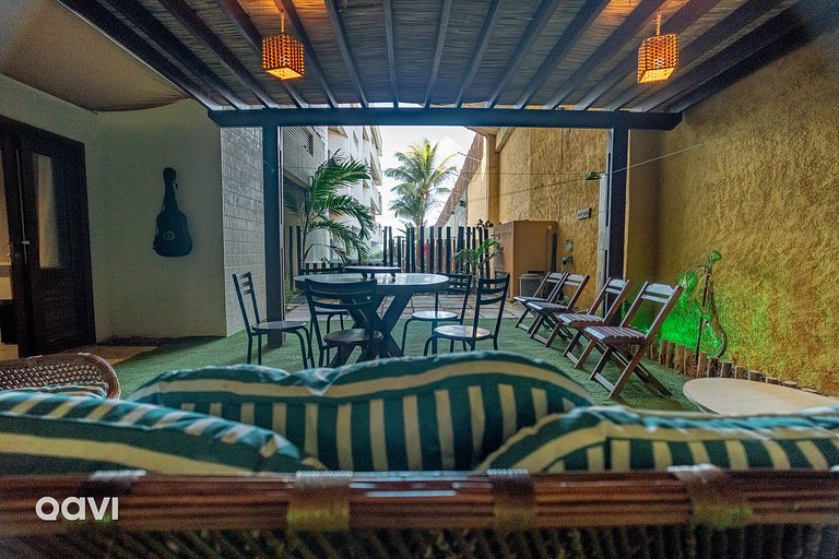 Ap 3 quartos no Elegance beira mar by Qavi