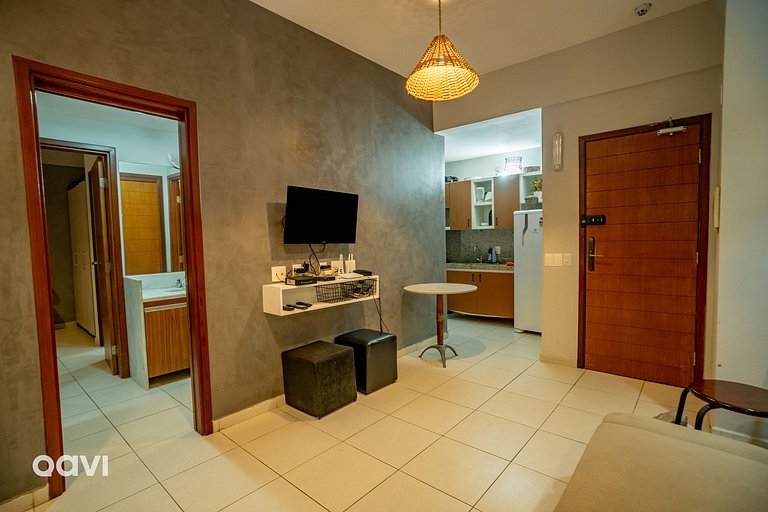 Ap 3 quartos no Elegance beira mar by Qavi