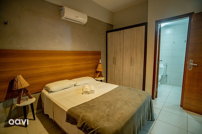 Ap 3 quartos no Elegance beira mar by Qavi