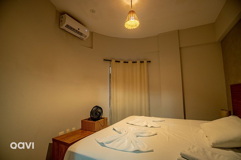 Ap 3 quartos no Elegance beira mar by Qavi