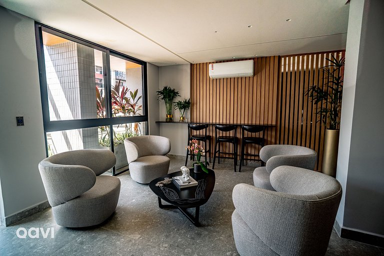 Flat Beira Mar no Intermares Sun Smart 005 - QAVI
