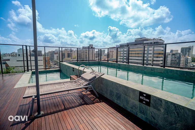 Flat Beira Mar no Intermares Sun Smart 005 - QAVI
