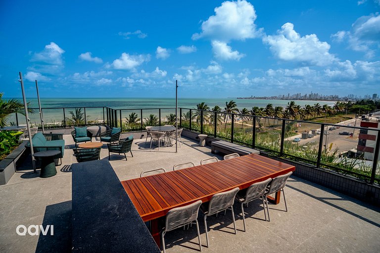 Flat Beira Mar no Intermares Sun Smart 005 - QAVI