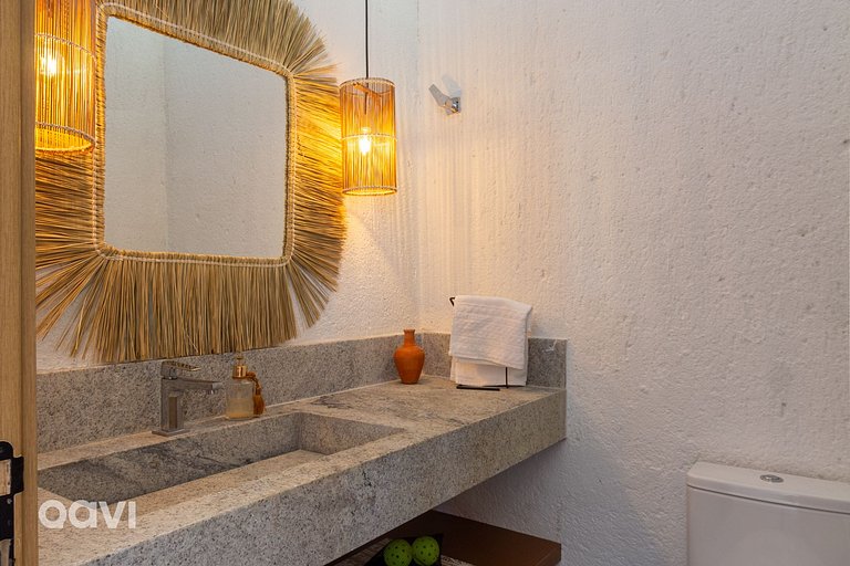 Casa com Piscina na Praia de Tatuamunha by Qavi
