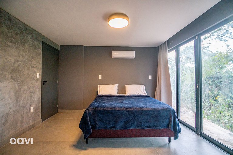 Chalé Smart Bananeiras by Quarto à Vista