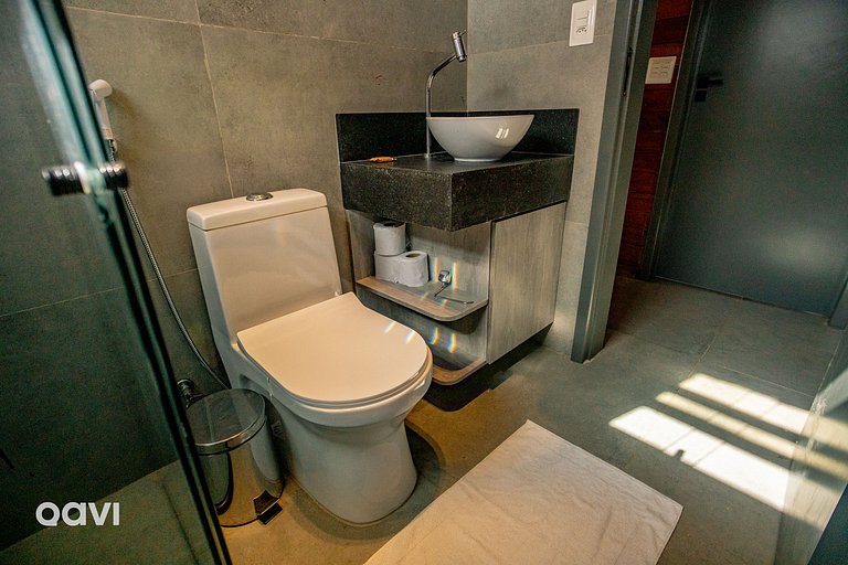 Chalé Smart Bananeiras by Quarto à Vista