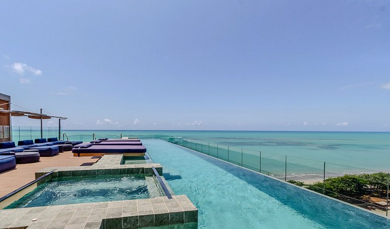 Beira-Mar New Time Oásis de Modernidade em Maceió Apto 819 -