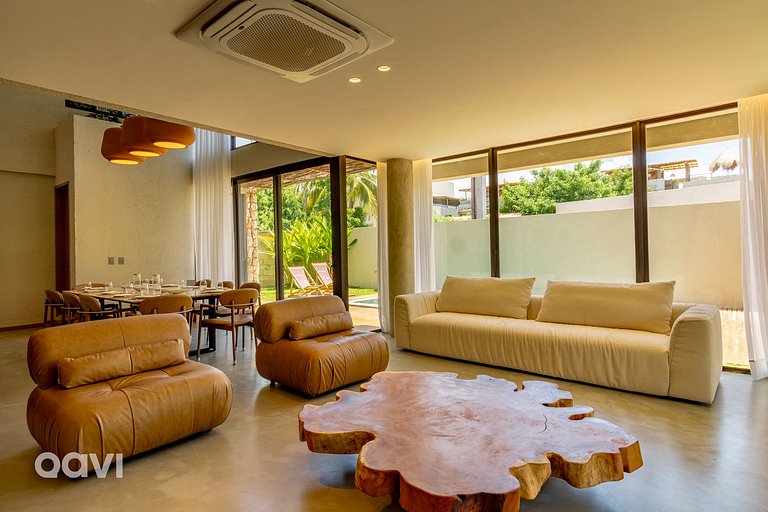 Casa com Piscina em Condomínio Beira Mar by Qavi