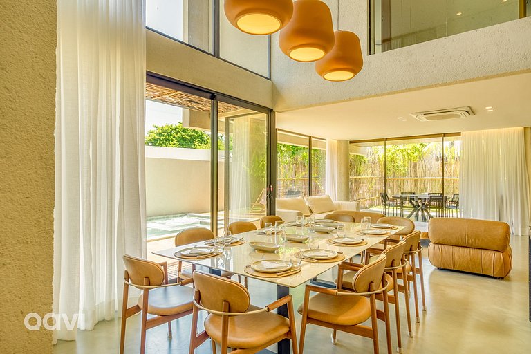 Casa com Piscina em Condomínio Beira Mar by Qavi