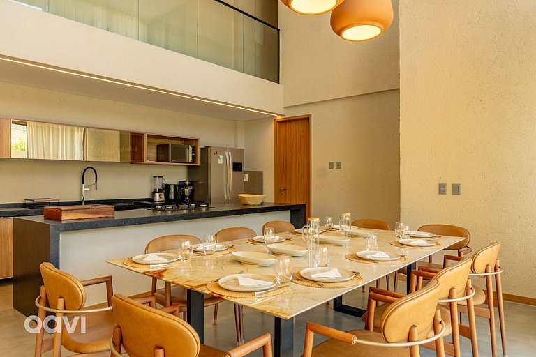 Casa com Piscina em Condomínio Beira Mar by Qavi