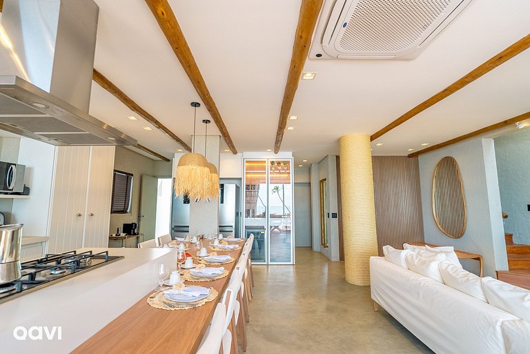 Casa Mirum Beira Mar em Milagres no Huna 08 - QAVI