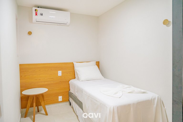 Qavi - Flat Vista Mar de Pirangi #Living14