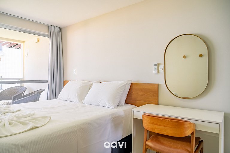 Qavi - Flat Vista Mar de Pirangi #Living14