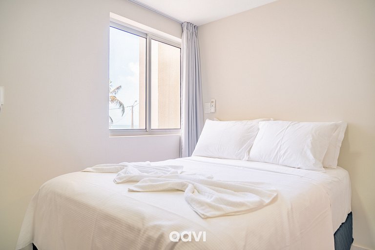 Qavi - Flat Vista Mar de Pirangi #Living14