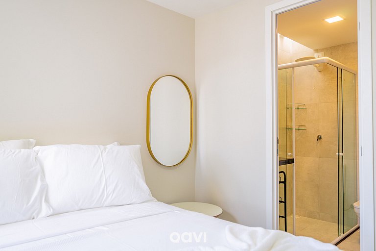 Qavi - Flat Vista Mar de Pirangi #Living14