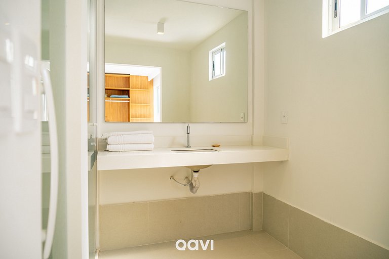 Apto 2 Suites com Jardim #Vip Praia