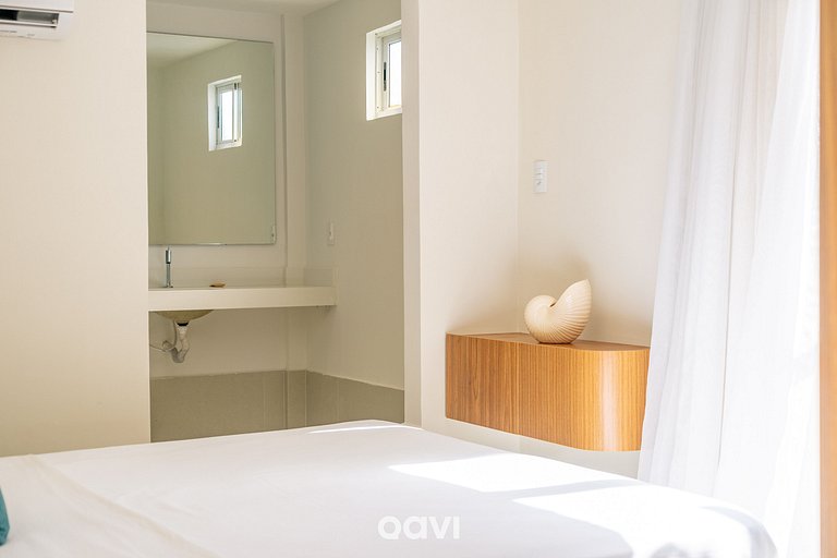 Apto 2 Suites com Jardim #Vip Praia
