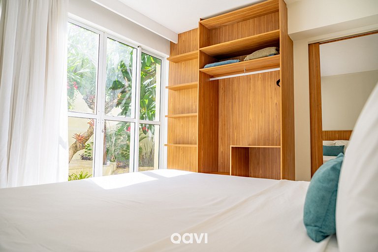 Apto 2 Suites com Jardim #Vip Praia